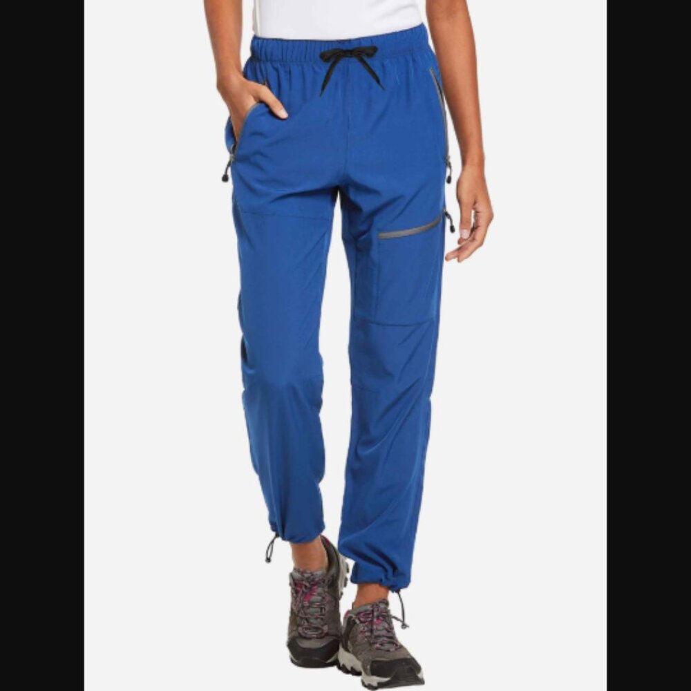 Baleaf Laureate UPF50+ DWR Hiking Pants Joggers 2XL Royal Blue Retail $39.00